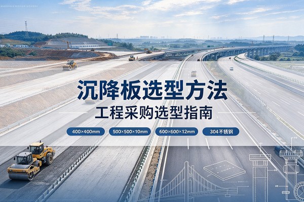 宝安沉降板选择方法