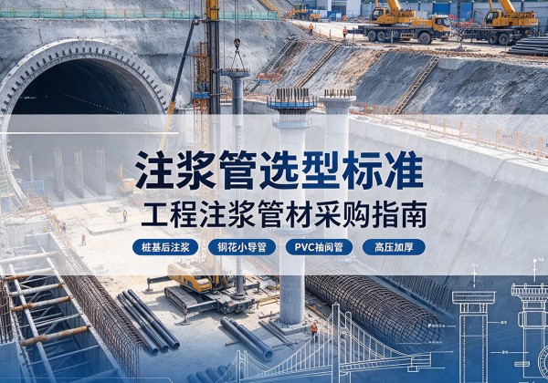 宝安注浆管选型标准
